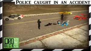 危险劫匪与警察追逐模拟器 - 道奇通过公路交通和逮捕的危险劫匪