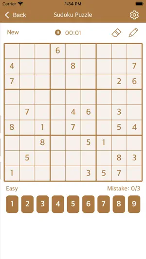 Classic Sudoku - Number Games