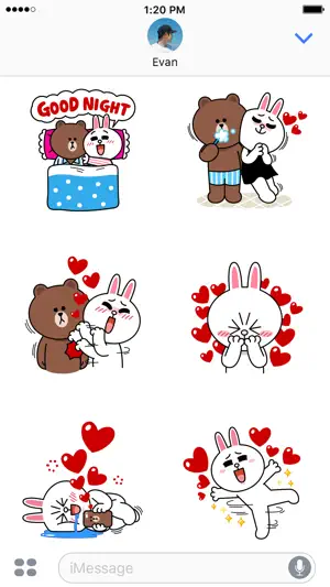 布朗熊和可妮兔 甜蜜恩爱篇 - LINE FRIENDS