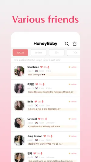 HoneyBaby - Talk and date